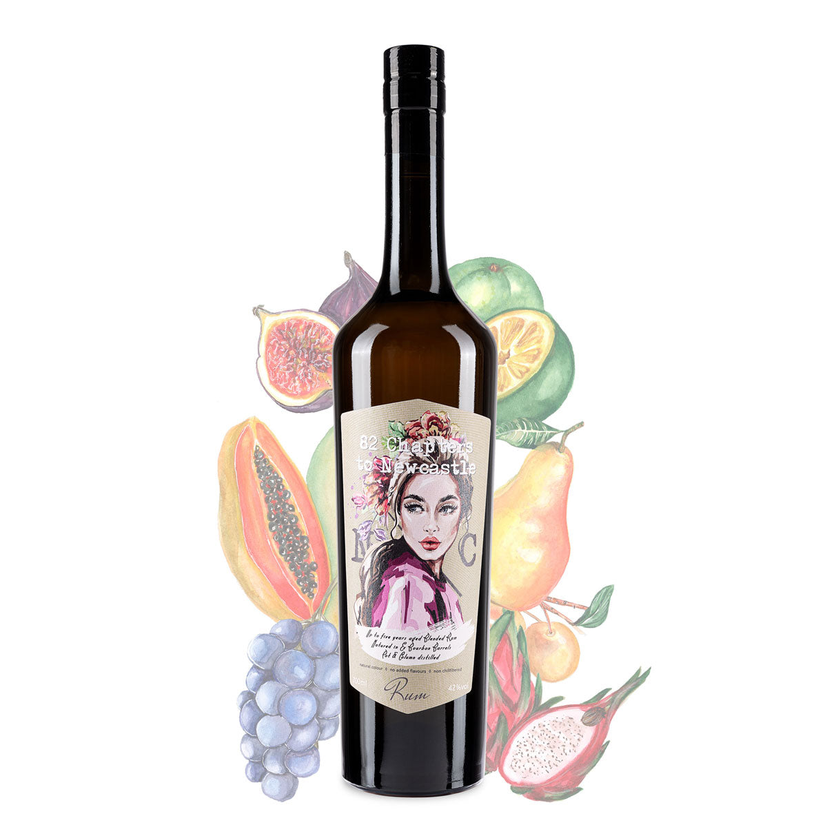 The Beauty Blended Rum von 82 Chapters to Newcastle fruity rum