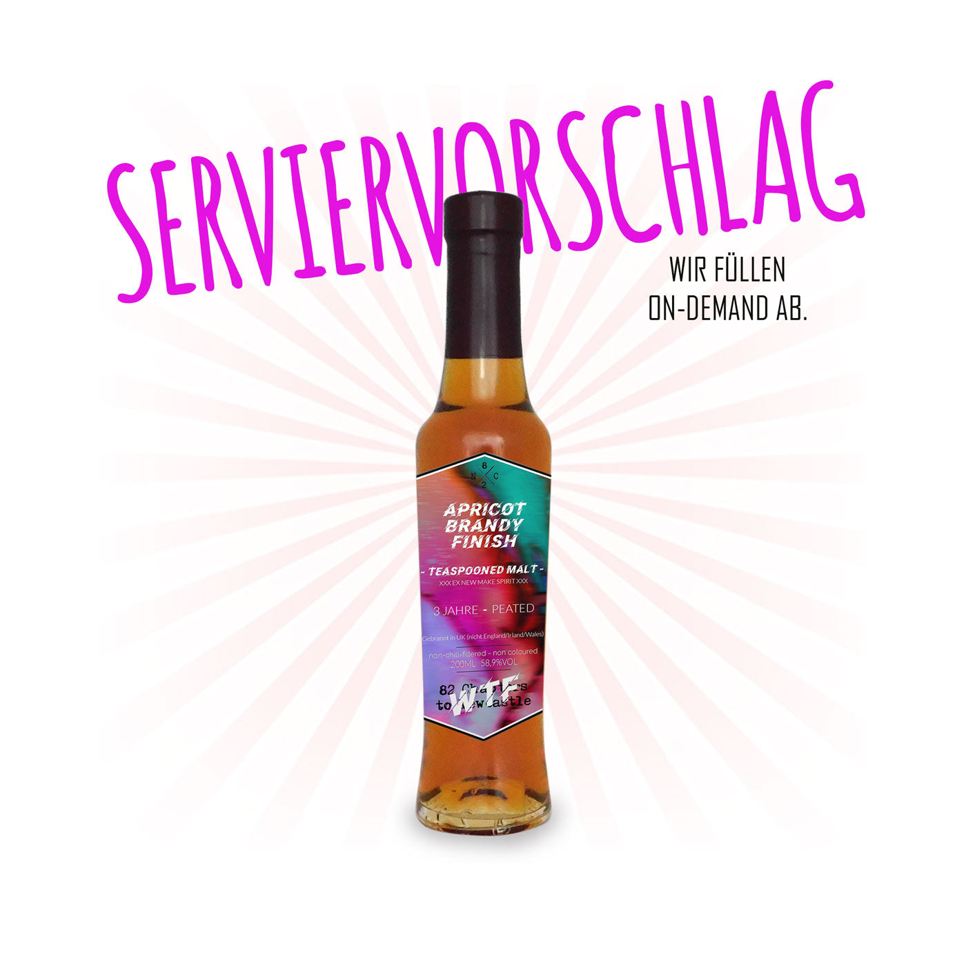 Apricot Brandy Finish - Teaspooned Islay - 3 Jahre - 200 ml