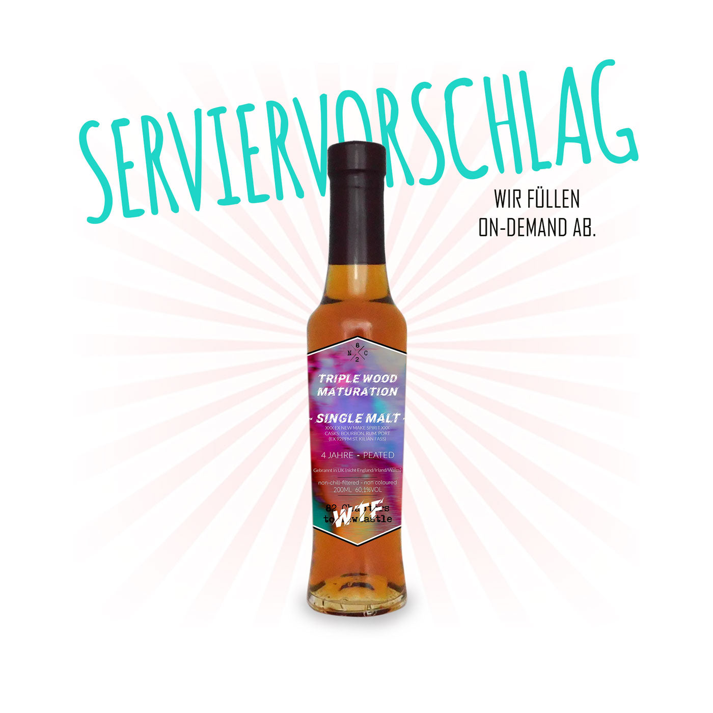 "Triple Wood" Single Malt 4 Jahre - 200 ml
