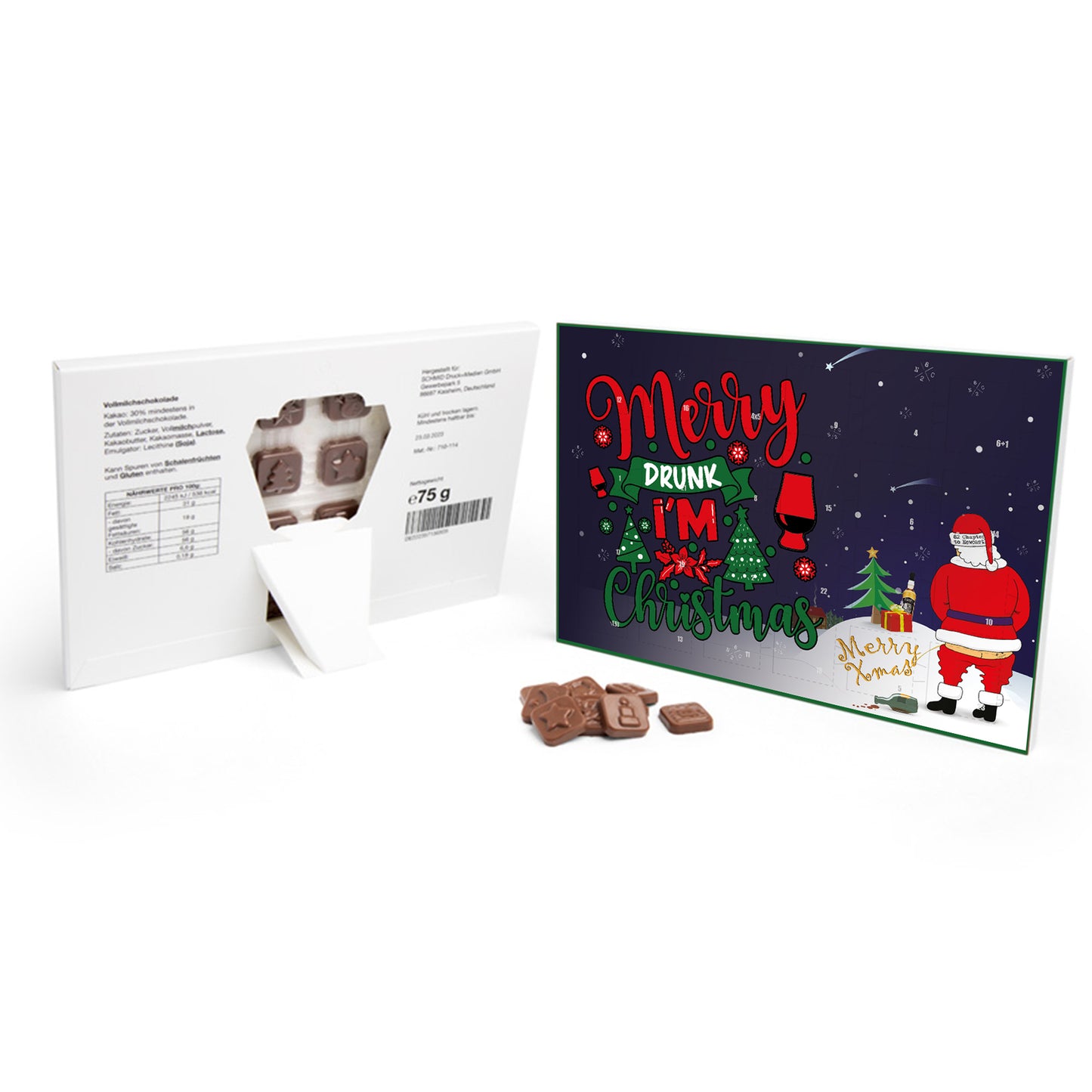Schoko Tisch-Adventskalender