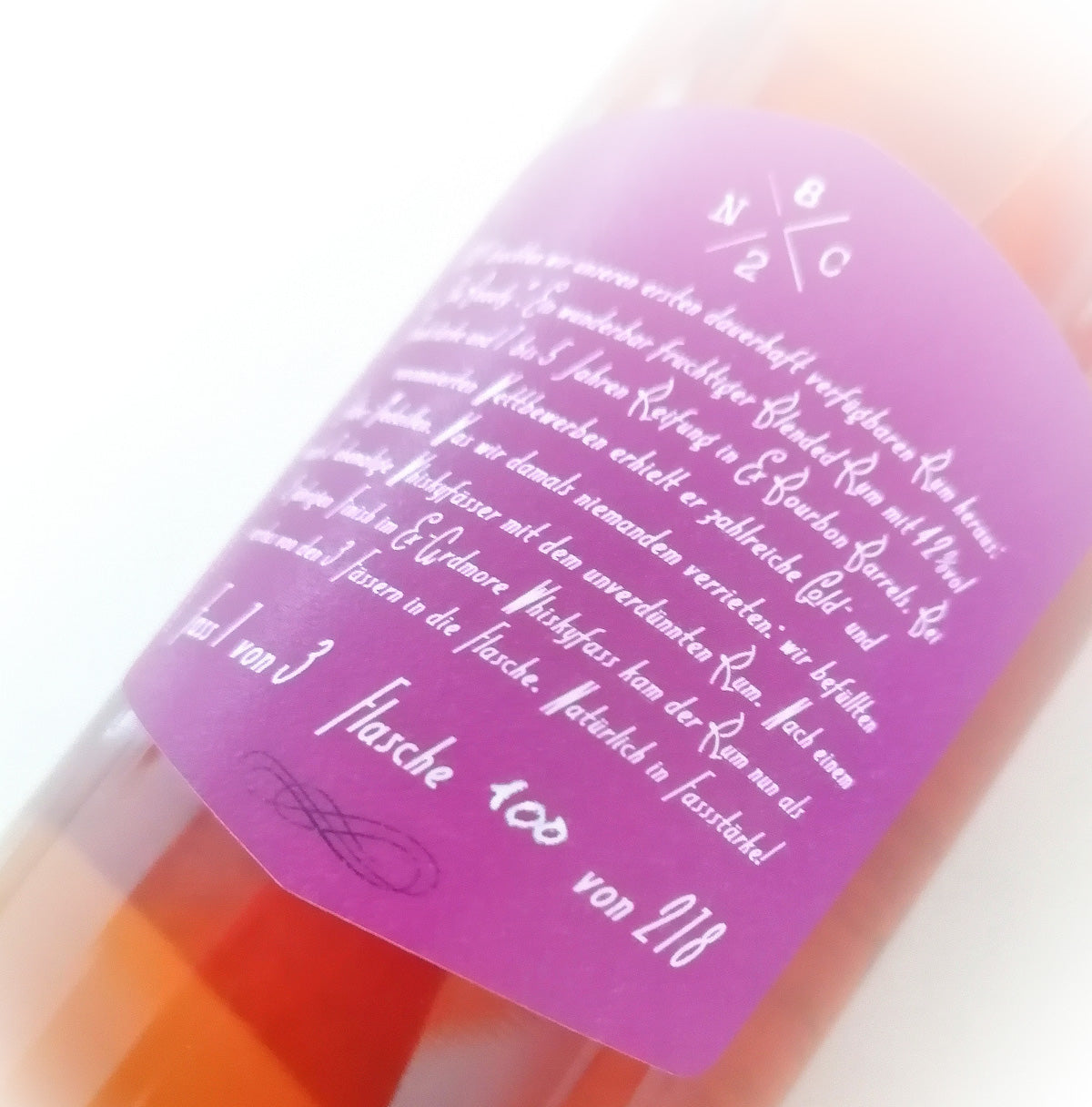 Cask Strength "The Beauty" Rum ⨳ Single Cask ⨳ 2 Jahre Ardmore Fass Finish